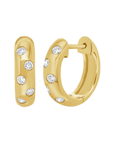 Sabrina Designs 14k 0.23 Ct. Tw. Diamond Hoops In Gold