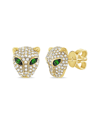 Sabrina Designs 14k 0.51 Ct. Tw. Diamond & Garnet Studs