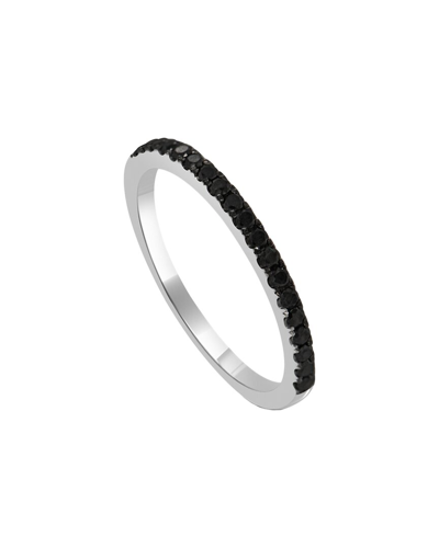 Sabrina Designs 14k 0.26 Ct. Tw. Diamond Ring In Black
