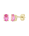 Sabrina Designs 14k 0.85 Ct. Tw. Pink Sapphire Studs