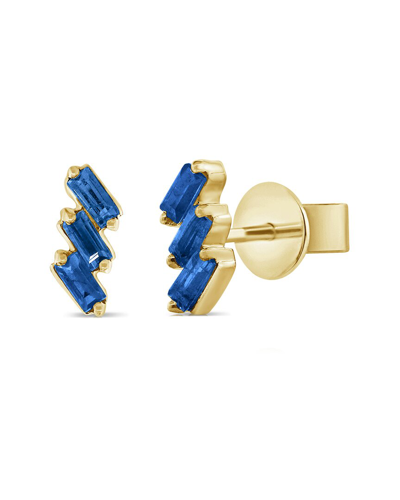 Sabrina Designs 14k 0.30 Ct. Tw. Sapphire Studs In Gold