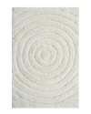 Knightsbridge Echo Bath Rug In Ivory