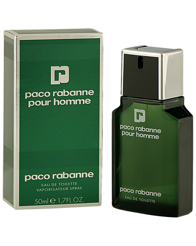Paco Rabanne Men's 1.7oz Pour Homme Eau De Toilette Spray In Multicolor