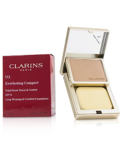 Clarins 0.3oz #113 Chestnut Foundation In White