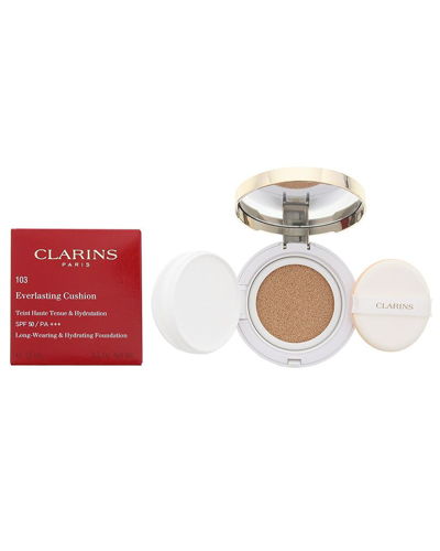 Clarins 0.5oz #103 Ivory Foundation In White