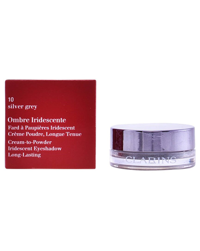 Clarins 0.2oz Silver Grey 10 Cream-to-eye Powder Irridescent Eyeshadow