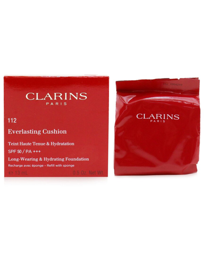 Clarins 0.5oz 112 Amber Everlasting Cushion Foundation Spf 50