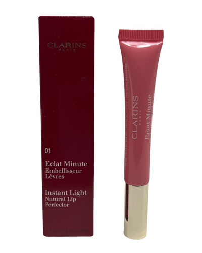 Clarins 0.1oz 723v Raspberry Joli Rouge Velvet Long-wearing Lipstick In White