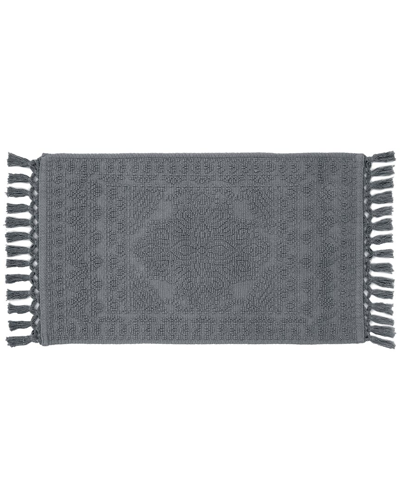 French Connection Nellore Fringe Cotton Bath Rug