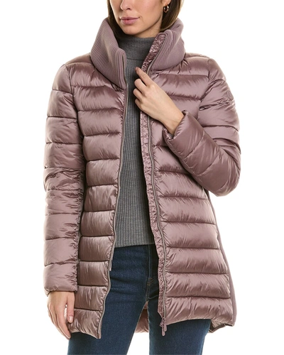Save The Duck Katelyn Medium Coat In Pink