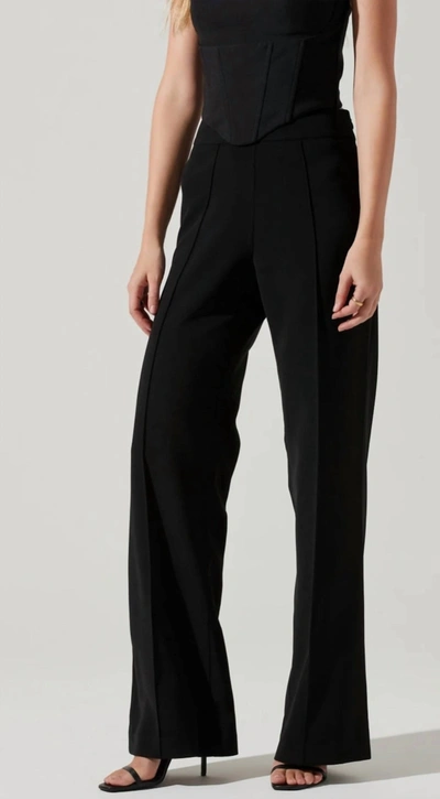 Astr The Label Madison Trousers In Black