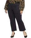 Nydj Plus Julia Black Pearl Flare Jean In Black