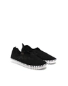 Ilse Jacobsen Tulip 139 Slip On In Black In Black