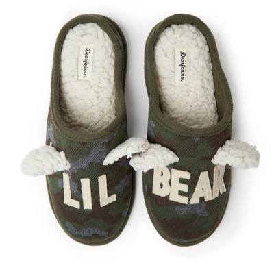 Dearfoams Women's Lil Bear Clog In Brown