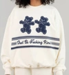 The Mayfair Group Just Be Fucking Kind Sweatshirt In White