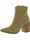 STEVE MADDEN CATE WOMENS POINTED TOE BOOTIES ANKLE BOOTS