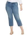 NYDJ PLUS PIPER ROMANCE RELAXED CROP JEAN