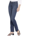 Nydj Womens Seamless Denim Bootcut Jeans In Blue