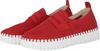 ILSE JACOBSEN TULIP PLATFORM LOAFER IN DEEP RED