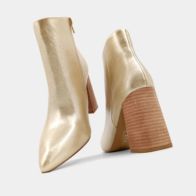 Shu Shop Veronica Boots In Gold