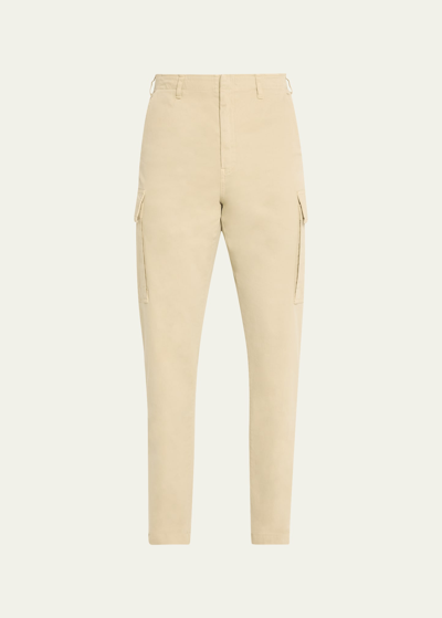 Ralph Lauren Men's Remington Gabardine Military Pants In Beige