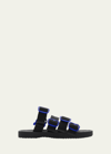 Burberry Sandals Black In Black