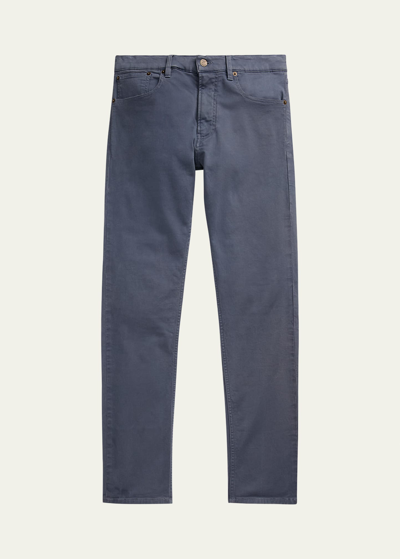 Ralph Lauren Men's Lightweight Slim 5-pocket Jeans In Blue