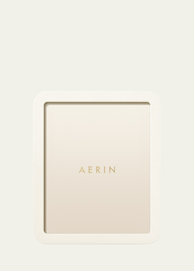 Aerin Modern Faux Shagreen Frame, 8" X 10" In Cream
