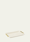 Aerin Small Shargreen Vanity Tray In Cream