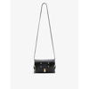 Allsaints Womens Black Miro Mini Stud-embellished Leather Cross-body Bag