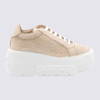 Casadei Nexus Hanoi Sneakers With Contrasting Platform Sole In Spiaggia Rosa