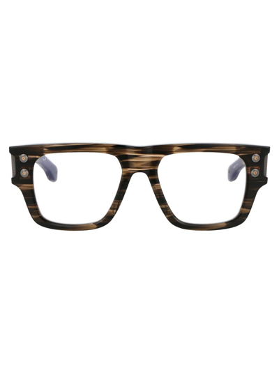 Dita Emitter-one Glasses In Burnt Timber - Black Iron