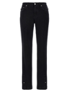 Dolce & Gabbana Washed Denim Girly Jeans In Black