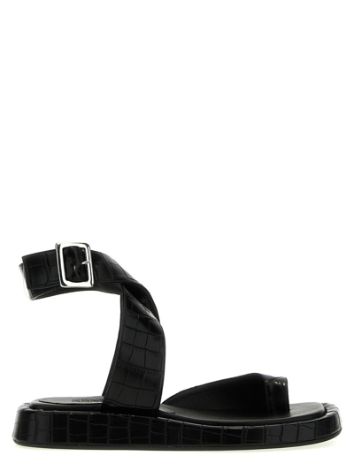 Gia Borghini Roxanne Sandals In Black