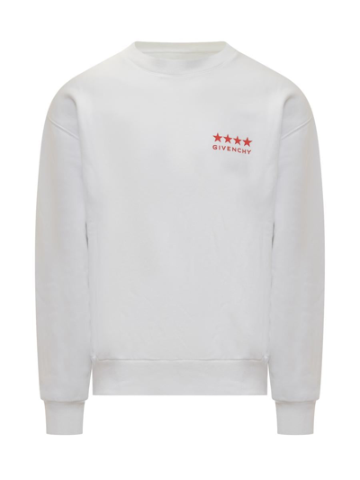 Givenchy Boxy Sweatshirt In White
