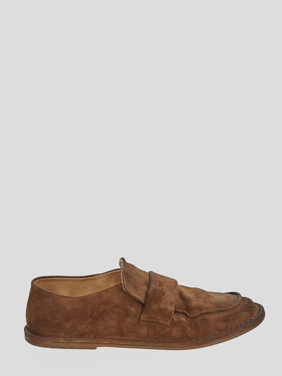 Marsèll Marsell Flat Shoes In Walnut