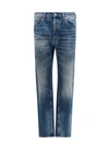 Saint Laurent Mick Skinny Jean In Blue