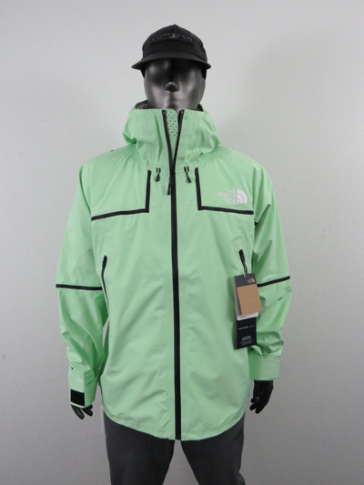 Pre-owned The North Face Mens  Rmst Remastered Futurelight Hooded Mountain Jacket - Green In Patina Green / Tnf White Logo
