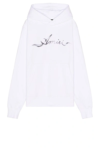 Amiri White Smoke Hoodie