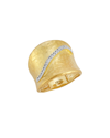 I. Reiss 14k 0.14 Ct. Tw. Diamond Cuff Ring