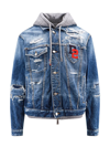 Dsquared2 Jacket In Blue