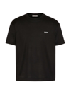 Valentino Print Cotton T-shirt In Black