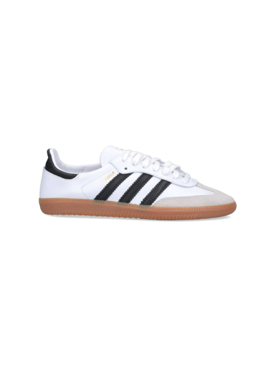 Adidas Originals "samba Decon ""white/black/gum"" 运动鞋" In Ftwr White/core Black/grey One