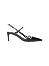 Dolce & Gabbana Dg Patent Leather Slingback Pumps In Black  