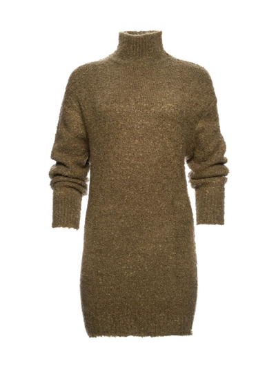 Ser.o.ya Charlie Sweater Dress In Fort Green