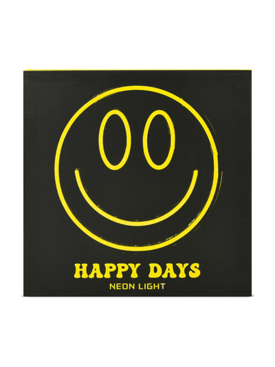 Iscream Smiley Face Neon Light In Yellow