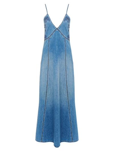 Chloé Long Dress In Blue