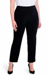 Nic + Zoe Wonderstretch Pocket Pants In Black Onyx