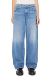 MOTHER THE DOWN LOW SPINNER SNEAK NONSTRETCH BAGGY JEANS