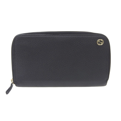 Gucci Black Leather Wallet  ()